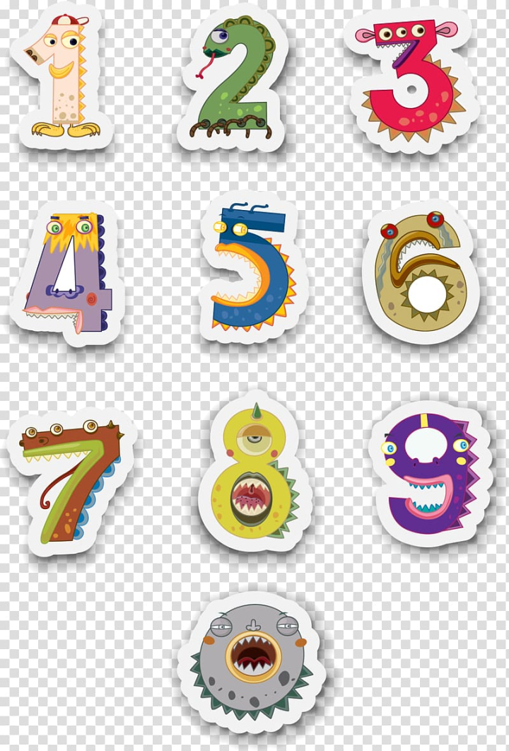 Numbers 1 5 Clipart Transparent Background, Number 5, 5, Number