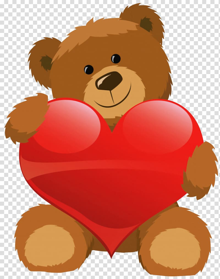 Teddy Bear And Heart Cards Royalty Free SVG, Cliparts, Vectors