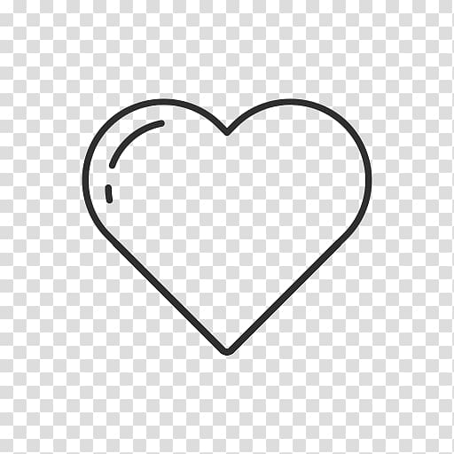 Heart Symbol, outline, shape, body Jewelry, heart, love, objects, organ,  drawing, icons