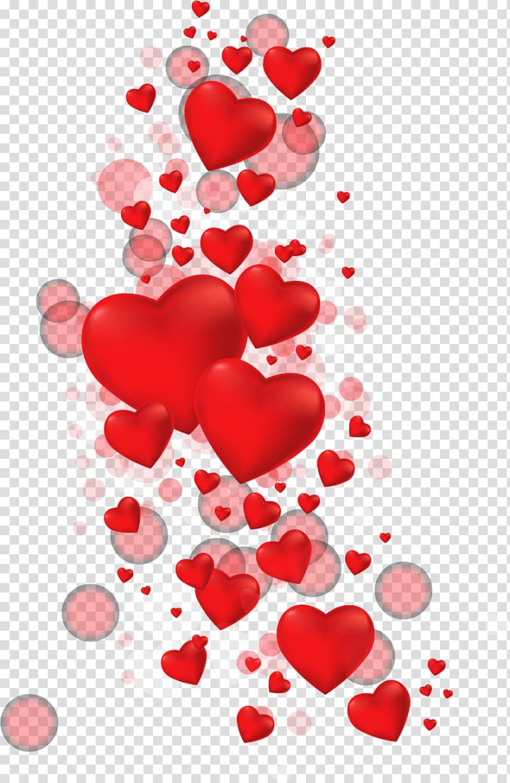 Heart shapes PNG collection - PSDgraphics