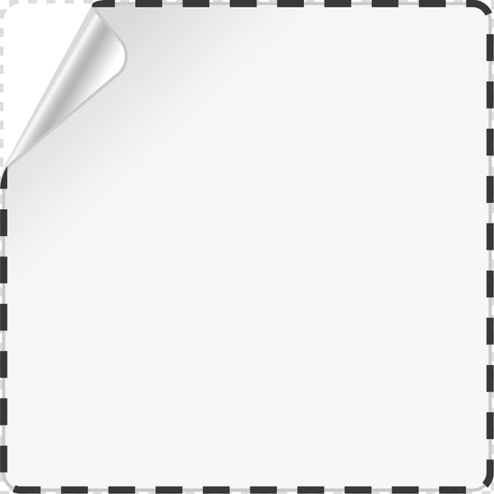 Post-it Note Paper Black And White PNG, Clipart, Angle, Area