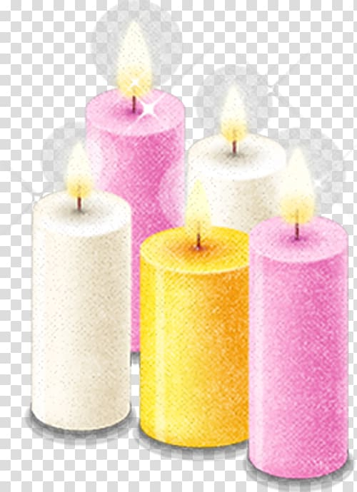 Valentine Candles Clipart