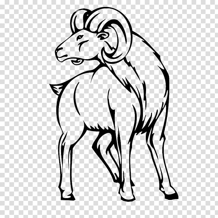 Free: Sheep Goat Sticker Animal , goat transparent background PNG clipart -  