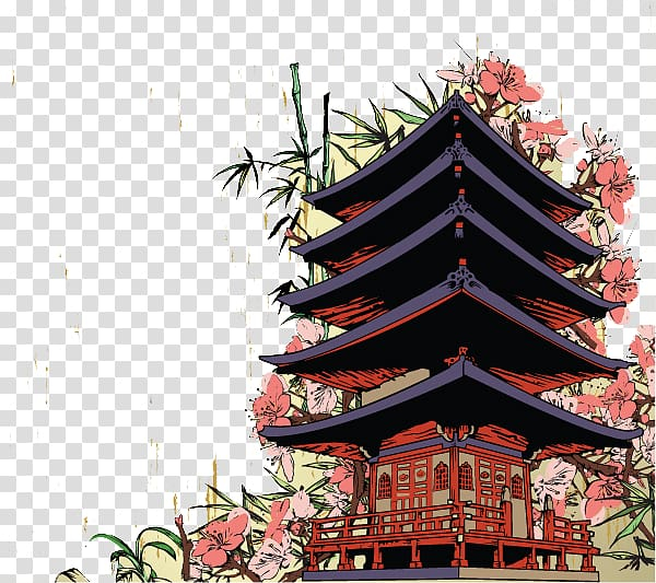 wall,decal,mulou,building,christmas decoration,japan travel,chinese architecture,pagoda,japan culture,japan map,japan food,japanese wall,nara japan,pattern background,travel  world,japanese art,japanese,background,decorative arts,facade,graphic design,japan tourism,japan vector,japan,mural,wall decal,red,temple,surrounded,flowers,illustration,png clipart,free png,transparent background,free clipart,clip art,free download,png,comhiclipart