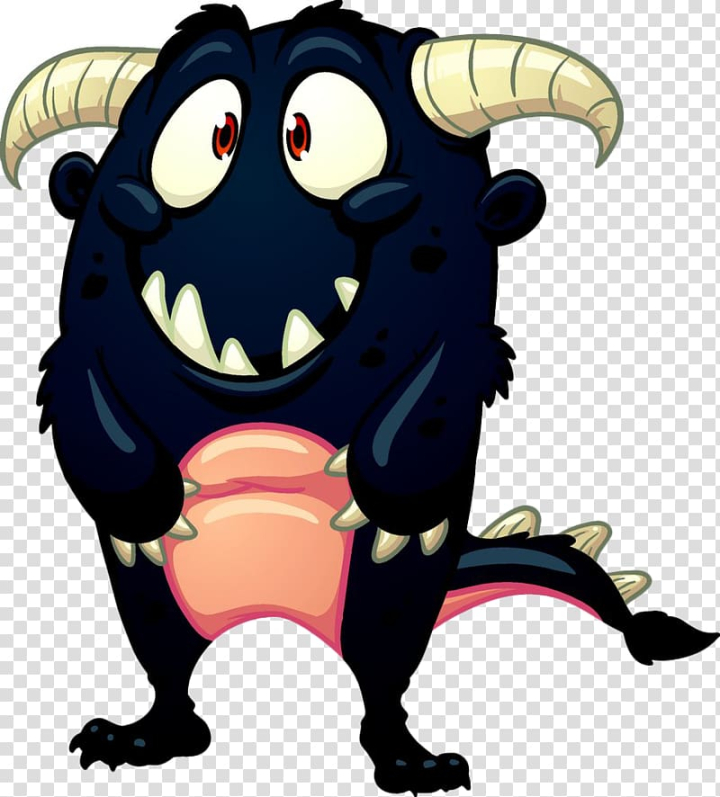cartoon monster horns