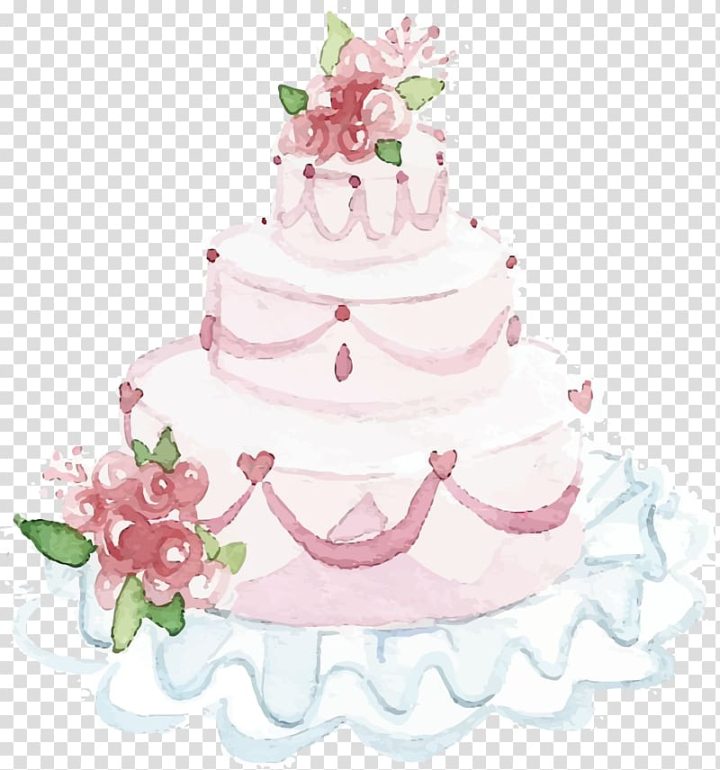 watercolor cake and cupcakes watercolor wcd eps, in the style of  eye-catching composition, circular shapes,