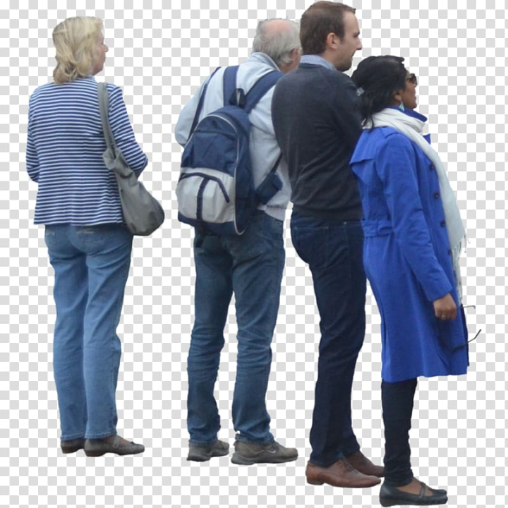 Free: Four person standing, Adobe shop Elements Computer Icons, People Free  transparent background PNG clipart 