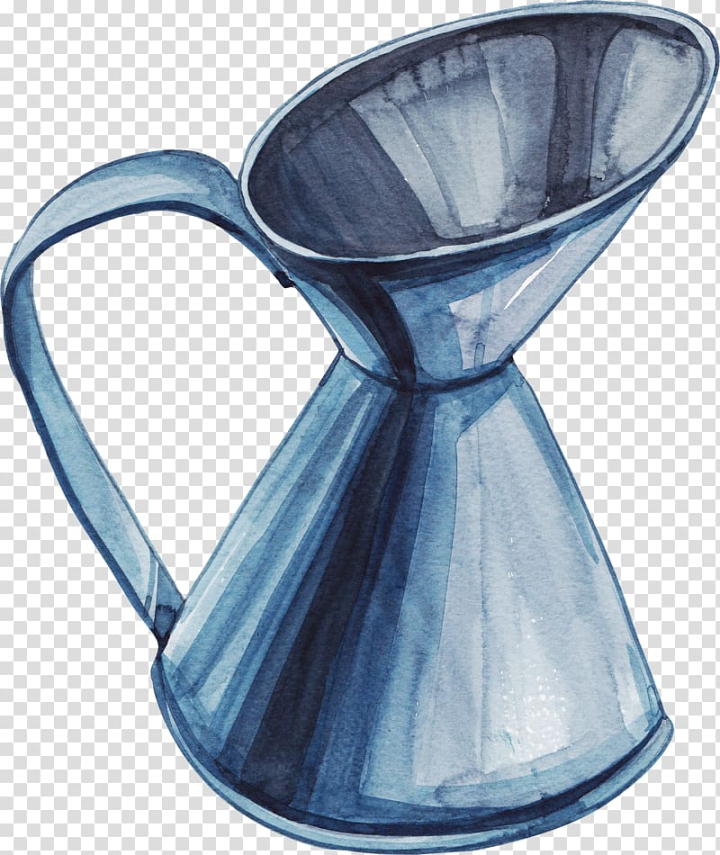 Free: Vase Cartoon Watercolor painting, Illustration kettle transparent  background PNG clipart 