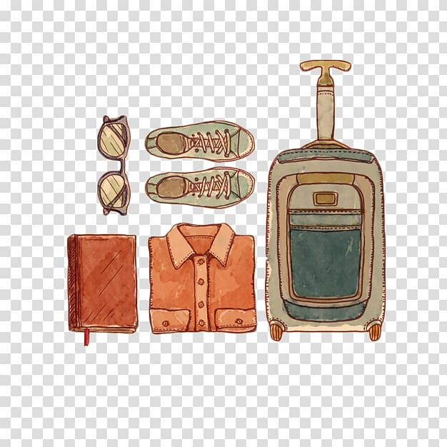 Suitcase Baggage Travel , luggage transparent background PNG clipart