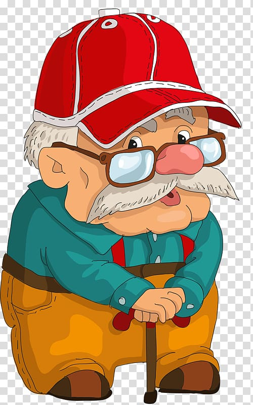 Free: Man wearing red cap art, Edward Newgate Animation Drawing,  White-bearded old man cartoon animation Ala Lei hat transparent background  PNG clipart 