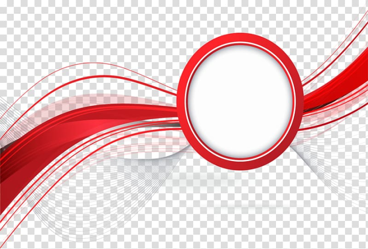 Free: Red Line Abstraction, Red abstract report cover page, red and white  transparent background PNG clipart 