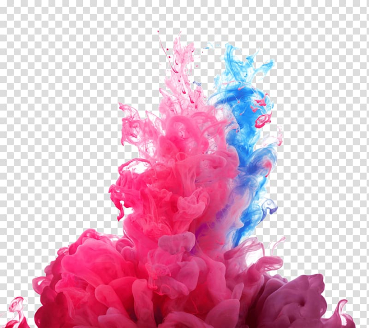 Free: Blue and red smoke illustration, 1440p High-definition video LG G3  Display resolution , Multicolored color smoke transparent background PNG  clipart 