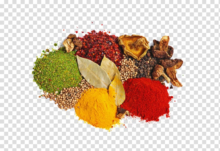 Free: Variety of spices, Spice mix Herb Ingredient Food, Colorful spices  transparent background PNG clipart 