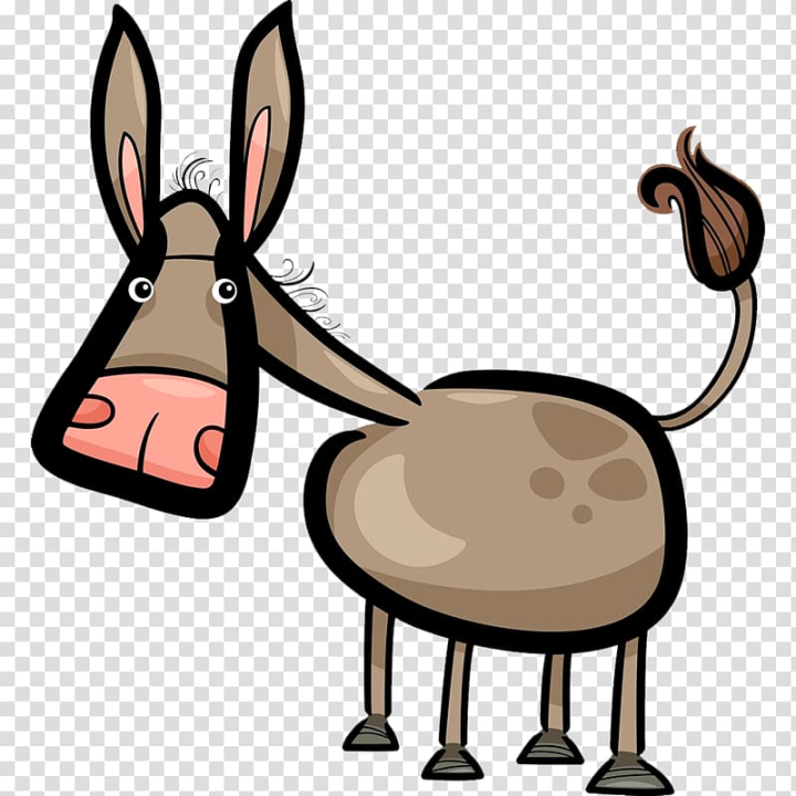 Burro transparent background PNG cliparts free download