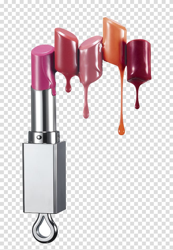 Free: Lip balm Sunscreen Make-up Lipstick, Lipstick transparent background  PNG clipart 