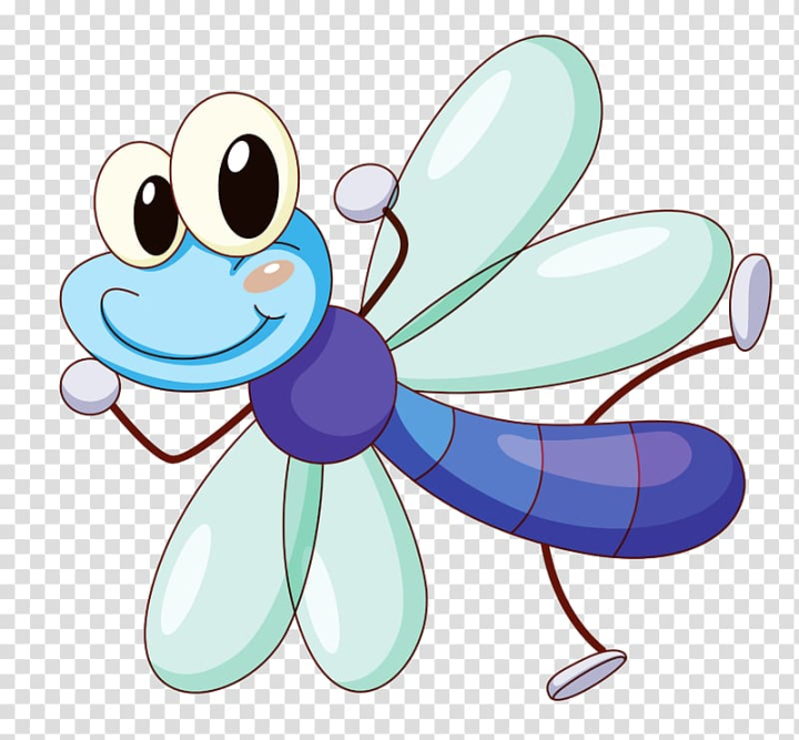 Free: Insect Cartoon Animation , dragonfly transparent background PNG  clipart 