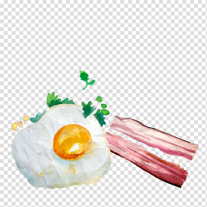 Aesthetic, sunny side up egg transparent background PNG clipart