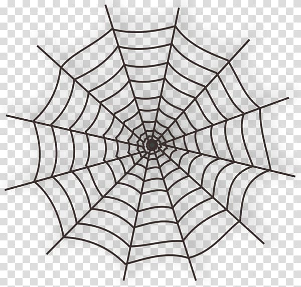 Free: Black spider web , Spider web Cartoon , Halloween cobwebs transparent  background PNG clipart 