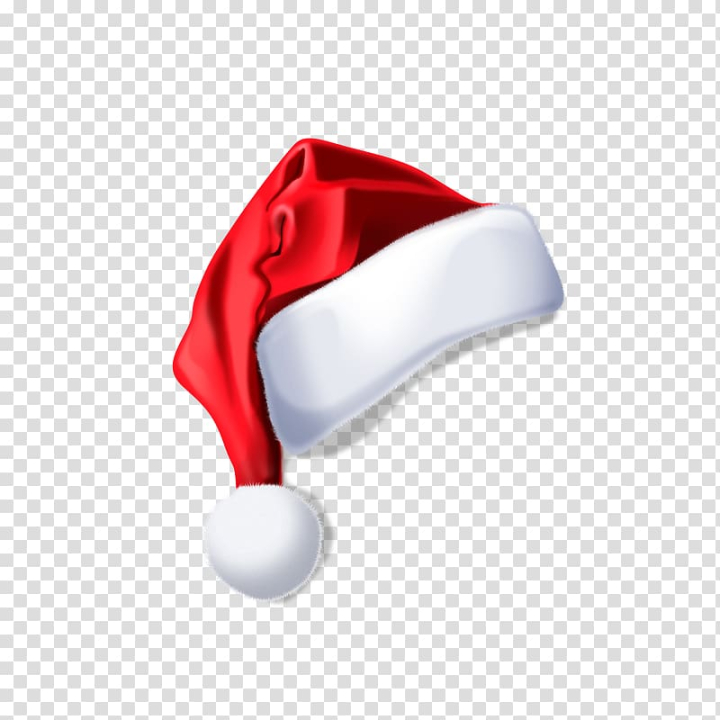 santa hat clipart black and white png