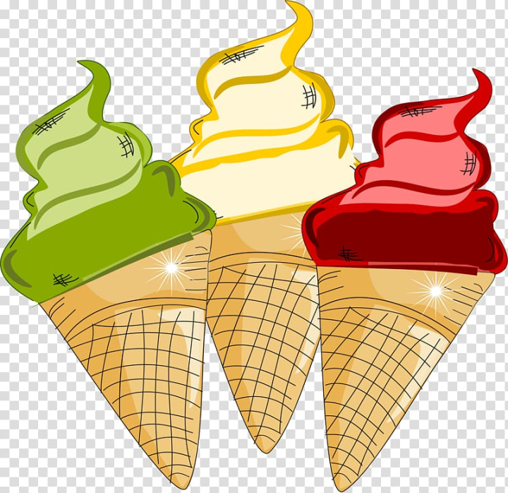Free: Chocolate ice cream Sundae Shaved ice, Cartoon colorful ice cream  transparent background PNG clipart 
