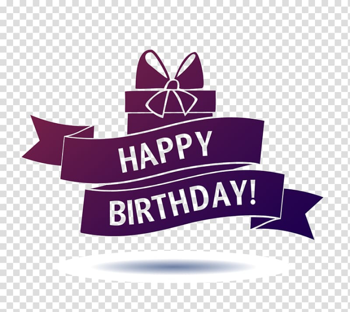 Happy Birthday To You Ribbon Wish PNG - area, banner, birthday
