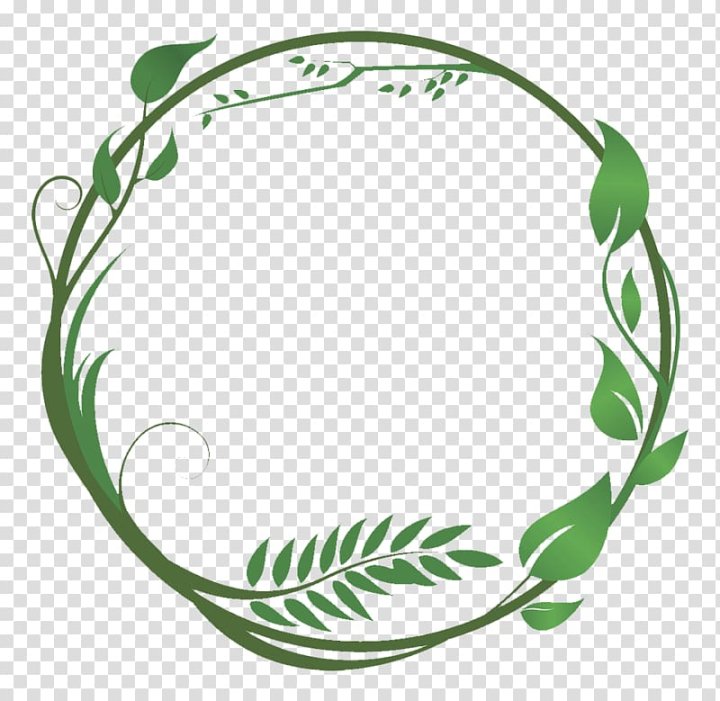 Nature Green Leaf Border PNG Clipart Free Download  (Nature-Grass-And-Foliage)