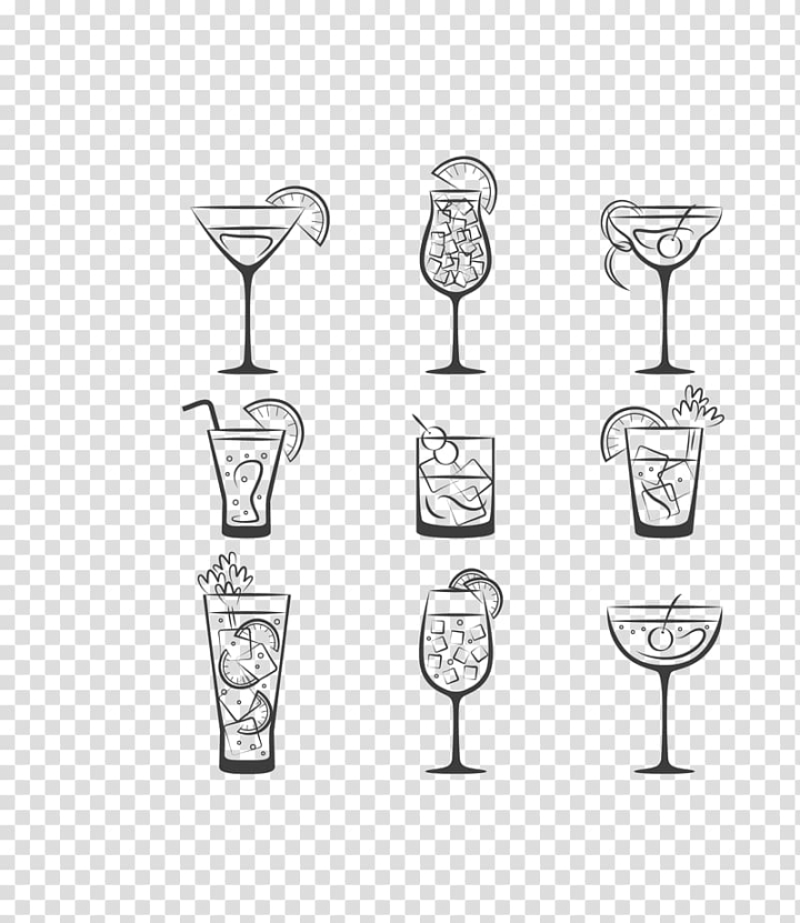 Alcohol glasses drawing Vectors & Illustrations for Free Download