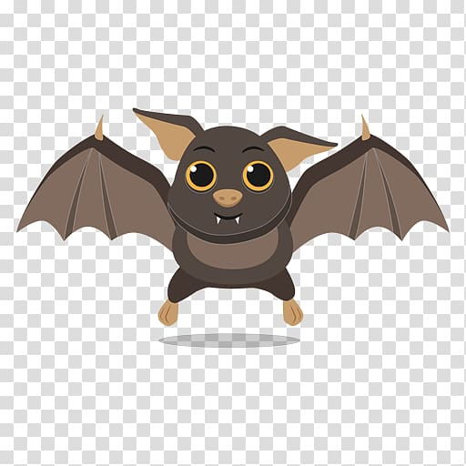 Free: Halloween Icon, Cartoon bat transparent background PNG clipart -  