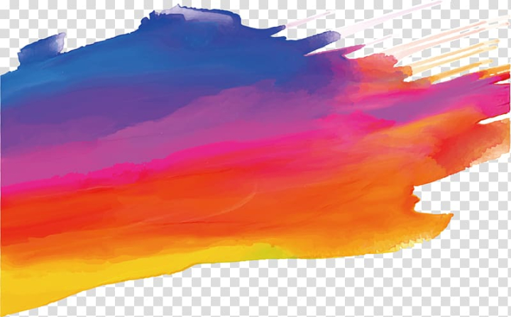 Free: Abstract painting, Pen, Colorful graffiti brush transparent
