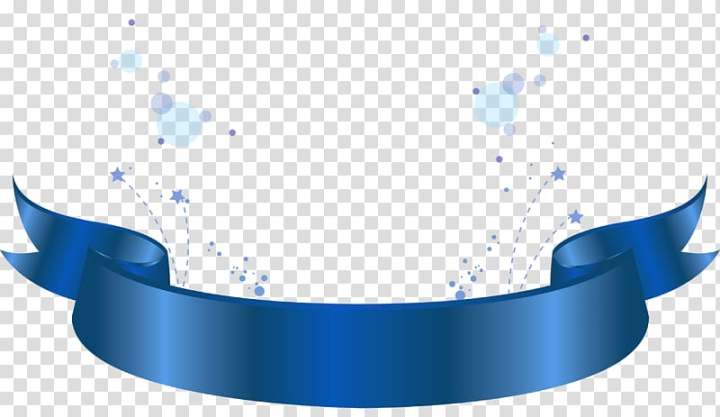 Free: Blue Pattern, Blue Banner Decorative Element , blue ribbon  illustration transparent background PNG clipart 