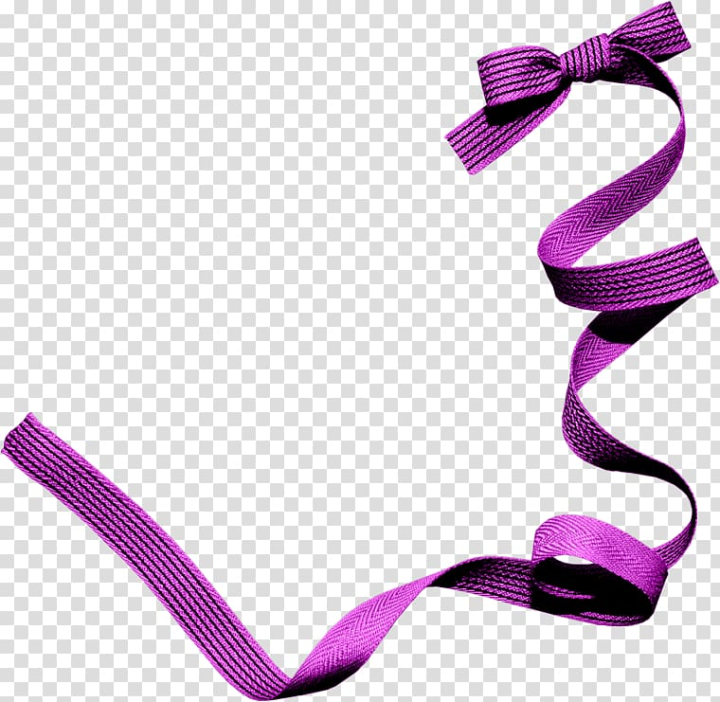 purple ribbon border