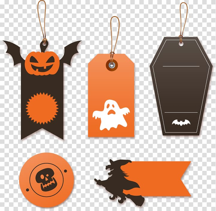 Free: Halloween Label , Sticker price tag bottle stickers transparent  background PNG clipart 
