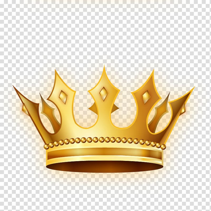 Free: Gold crown , Crown , Golden Crown transparent background PNG clipart  