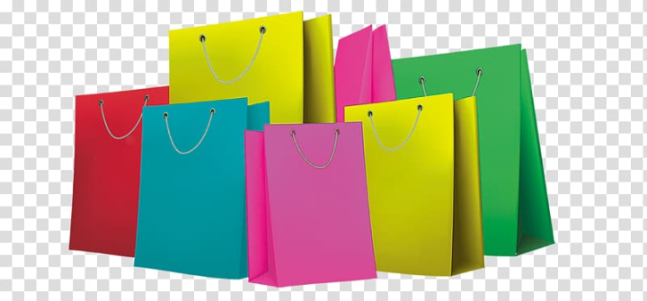 Free: Paper Shopping bag, Colored shopping bags transparent background PNG  clipart 