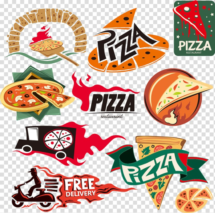 Itu0027s Brickinu0027 Simple Pizza Clipart Black And - Transparent Pizza  Logo Png, Png Download - kindpng