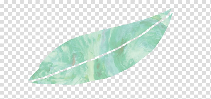 Free: Green Leaf Cartoon , Painted green leaves transparent background PNG  clipart 
