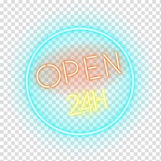 Open 24 Hours PNG Transparent Images Free Download