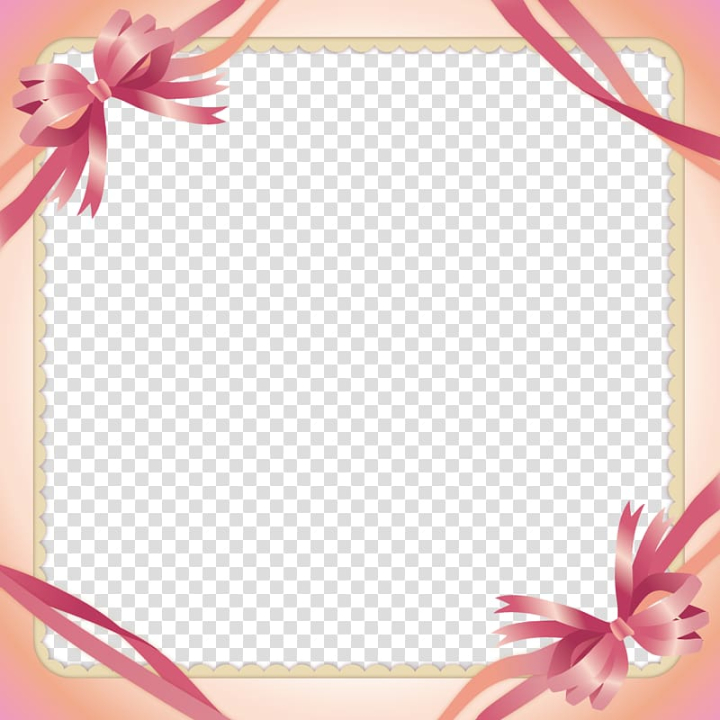 A Sheet Of Pink And White Ribbon With A Pink Border Background Wallpaper  Image For Free Download - Pngtree