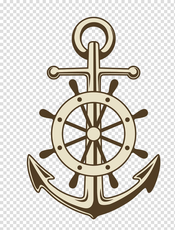 Free: Anchor illustration, Anchor Ships wheel Paper , painted anchor  transparent background PNG clipart 