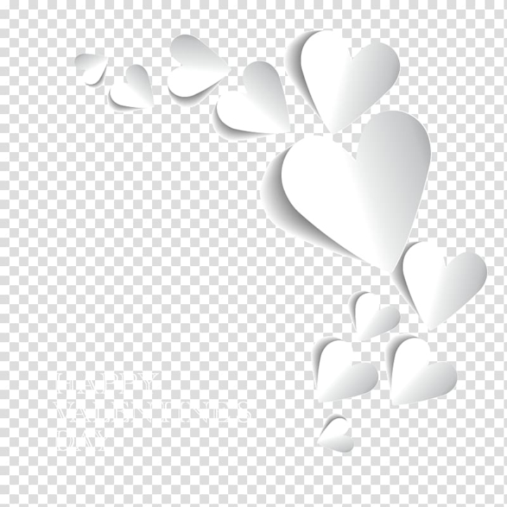 white heart border