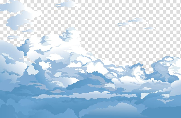 Free: Sky Cloud Euclidean Blue, Blue sky and white clouds , animated clouds  transparent background PNG clipart 