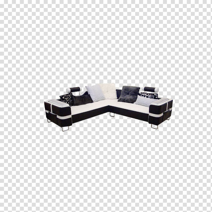 couch clipart black and white