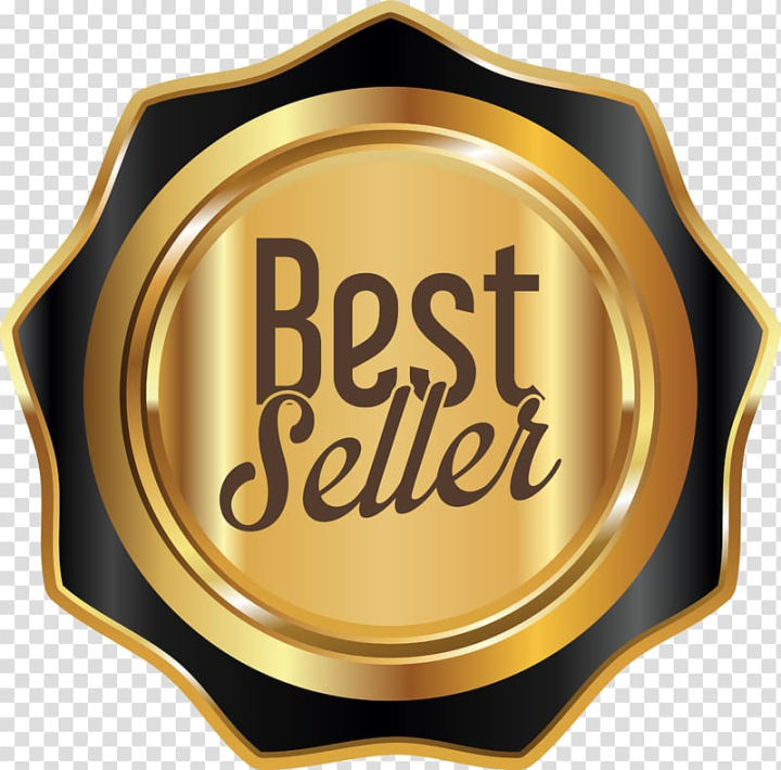 Free: Gold Best seller logo, Gold medal, Golden Medal Medal transparent  background PNG clipart 
