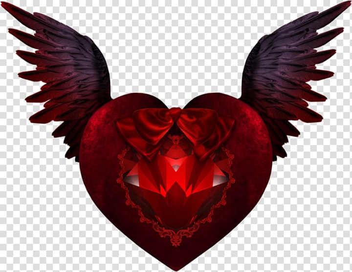 devil heart png