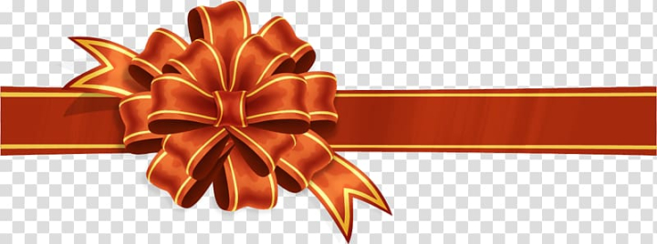 Free: Ribbon Paper Gift , golden ribon transparent background PNG clipart 