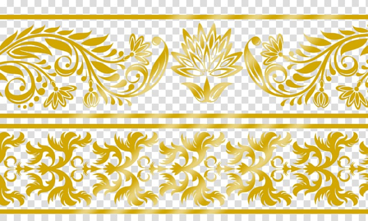 Free: Beige floral frame, Visual arts , Gold lace border pattern