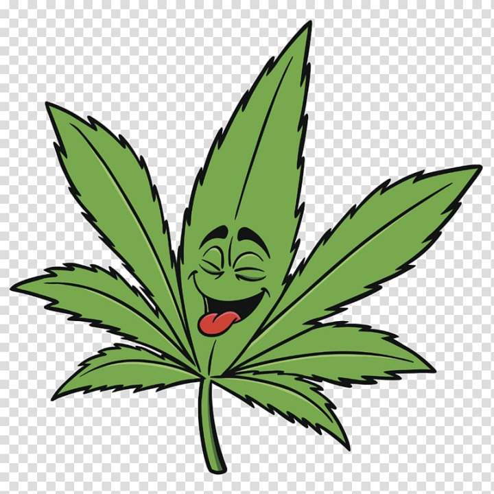 Free: Green Cannabis leaf illustration, Cannabis smoking Drawing Cartoon,  weed transparent background PNG clipart 