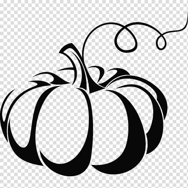 Hand Drawn Pumpkin Flower Illustration