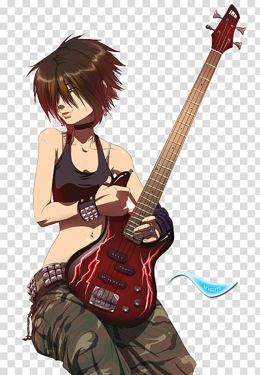 Steam Workshop::Beautiful Anime Girl with a Bass Guitar