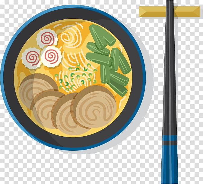 Free: Noodles with meat and chop vegetables illustration, Ramen Japanese  Cuisine Lamian, Cartoon Japanese ramen transparent background PNG clipart -  